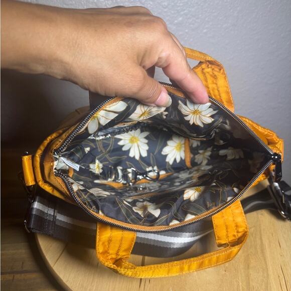 Lug Golden Mustard Small Crossbody Bag - Picture 10 of 10